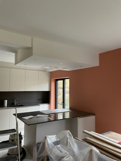 schilderwerken interieur keuken